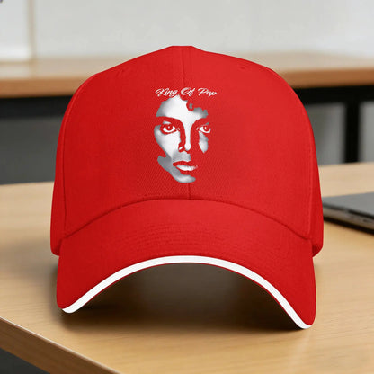 Summer King of Pop M-Michael J-Jackson Baseball Cap