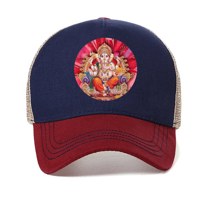 Ganesha Fashion Casual hat Hindu God of Wisdom Baseball Cap
