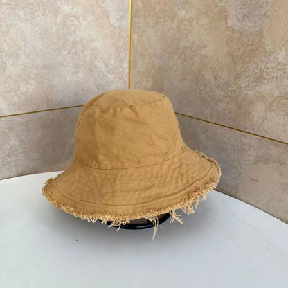 Cotton Fringed Fisherman Cap Soft