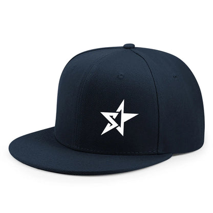 Snapback Caps Hardtop bBreathable Wide Brimmed Hip-Hop