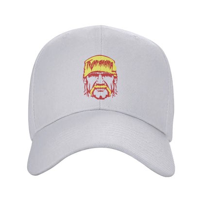Hulkamania Hulk Hogan Wrestling Hat Adult Sport Baseball Caps