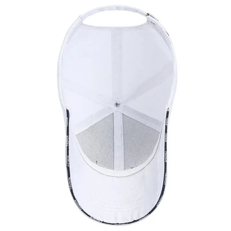 Hat Women's Korean Version Letter Embroidery Cap Baseball Cap
