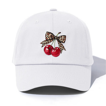 BOW CHERRY Print Baseball Cap