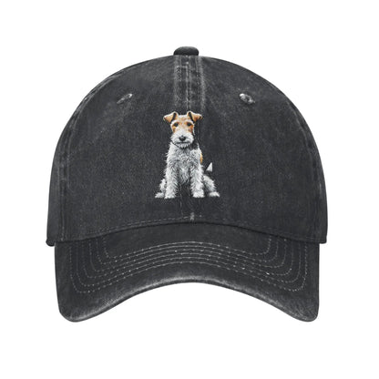 Wire Fox Terrier Casual Baseball Cap