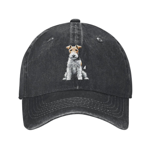 Wire Fox Terrier Casual Baseball Cap