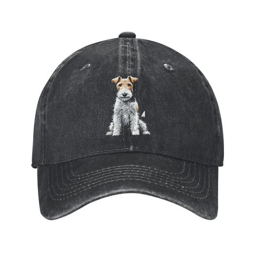 Wire Fox Terrier Casual Baseball Cap