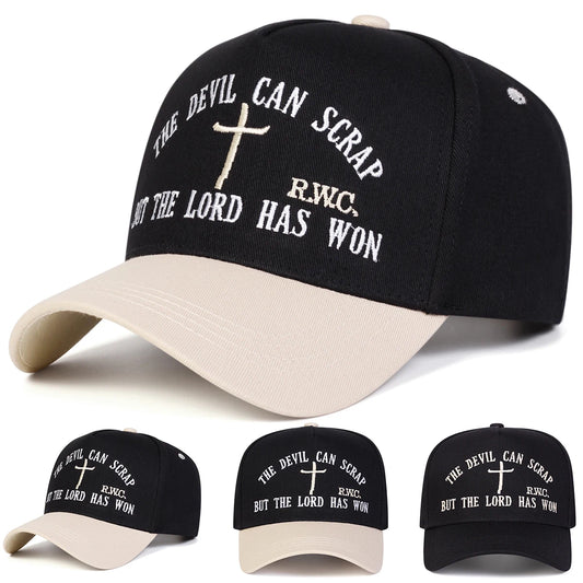Unisex BUT THE LORD HAS WON Embroidery Baseball Caps Spring Autumn
