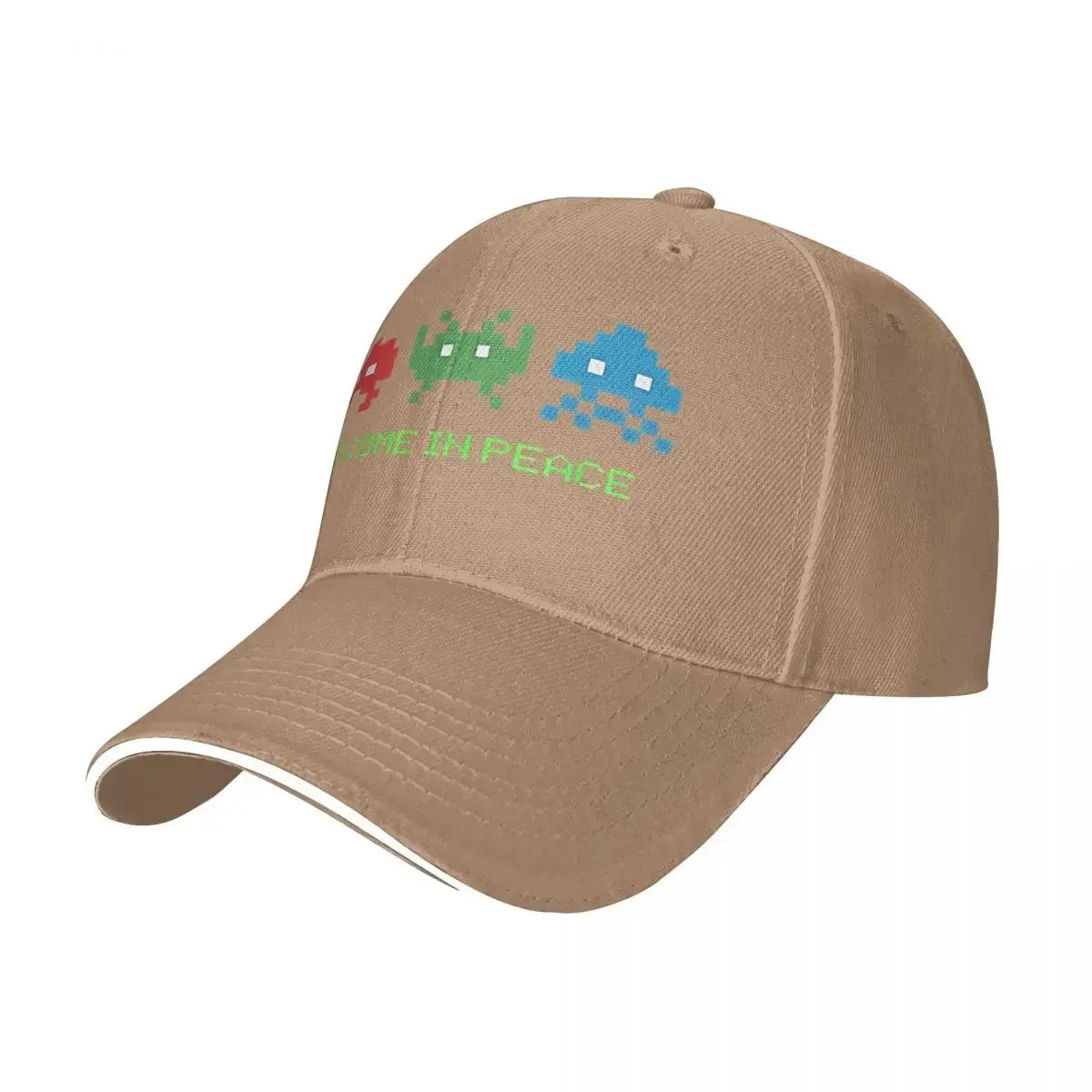 New Space Invaders Shooting Video Game We Come In Peace Durable Baseball Hat