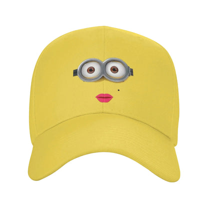 Baseball Caps Funny Minions Face Kawaii Outfit For Men Women