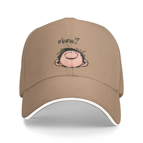 New Magazine Spirou Gaston Lagaffe Color Big Ben Gaston Lagaffe Anime Baseball Cap