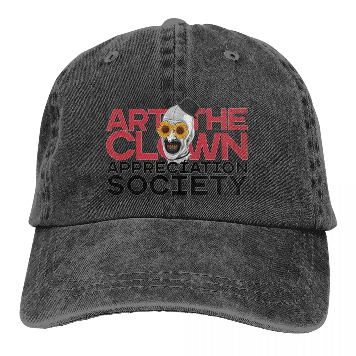 Vintage Terrifier 2 Art The Clown Appreciation Society Baseball Cap
