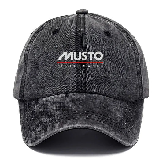 Musto Performance Custom Vintage Washed Cotton Baseball Cap