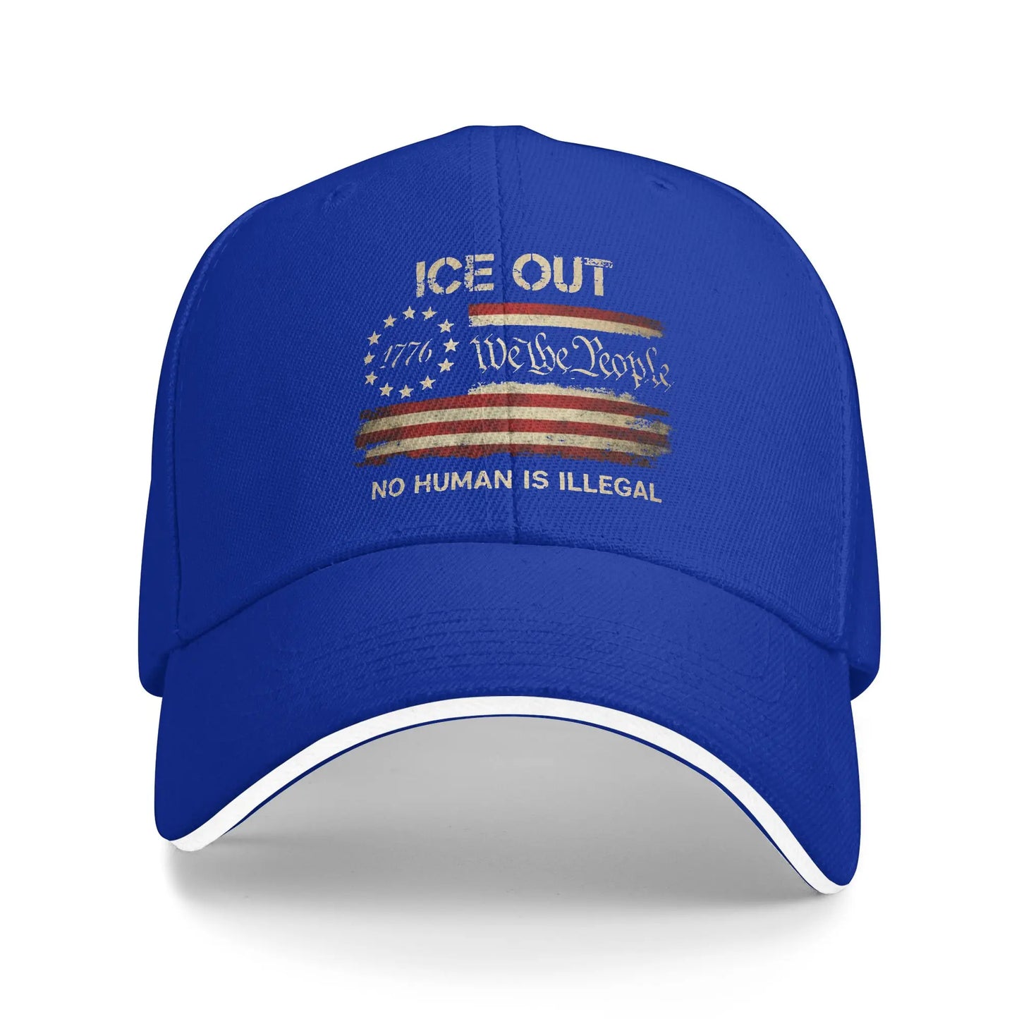Ice-Out Sun Baseball Cap For Men Women