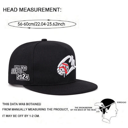 Baseball Hat CH Tennis Embroidery Backstage Hip Hop Hat Daily Leisure Flat Edge Hat