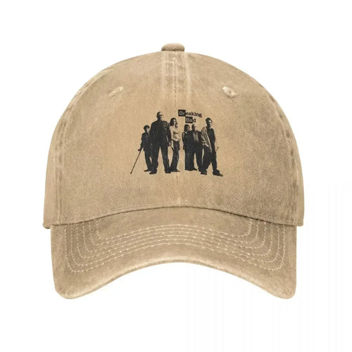 Baseball Cap Tv Show Distressed Denim Hats Cap