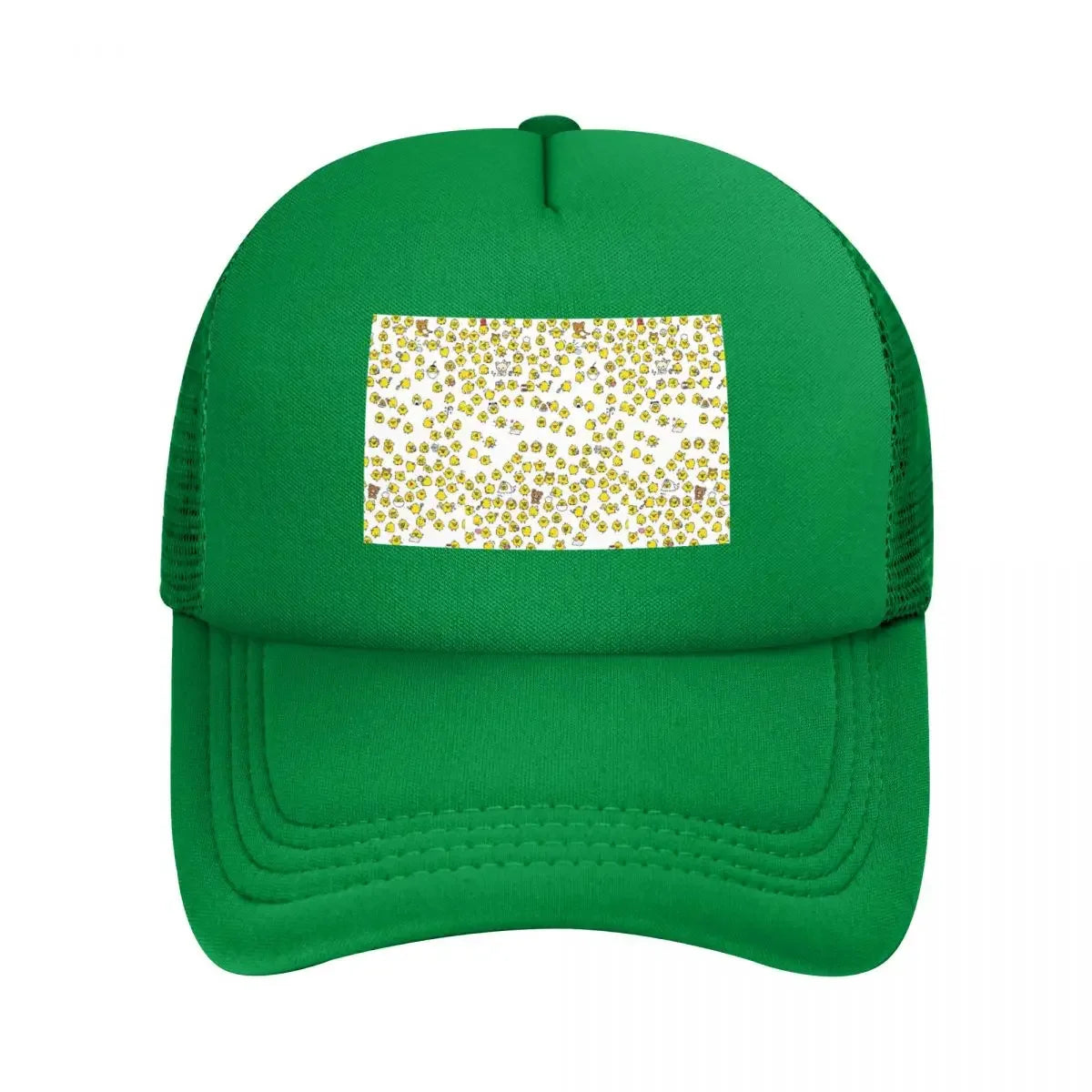 Cute Kiiroitori Pattern Rilakkuma Mesh Baseball Caps
