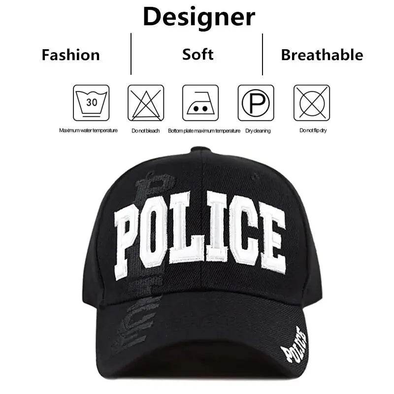 Unisex Letter Embroidery Baseball Caps Spring Autumn