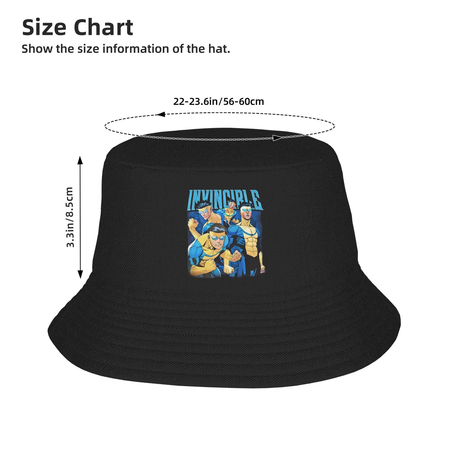 Invincible Mark Grayson Merch Bucket Hats