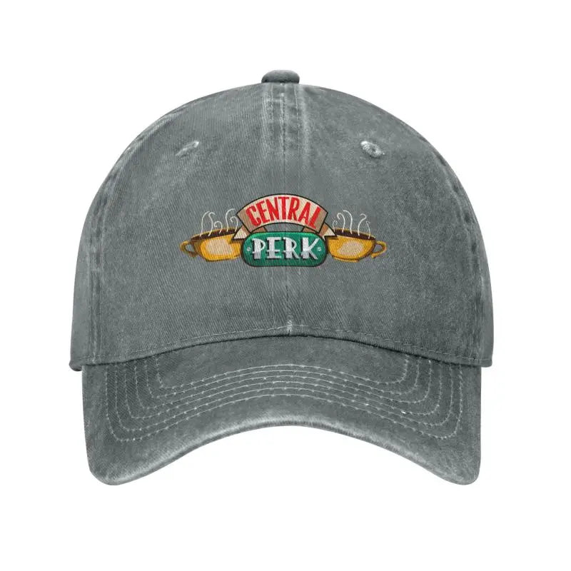 Central Perk Friends Print Baseball Cap