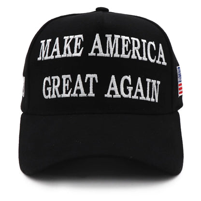 Adjustable Embroidered American Flag Baseball Cap For Men Women