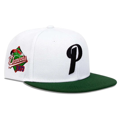 Unisex P Letter Embroidery Hip-hop Hats Outdoor