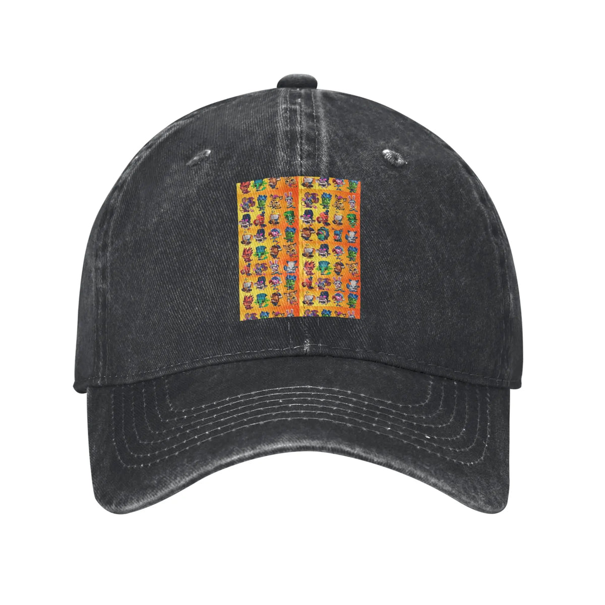 Zooba Battle Arena Denim Cap Casual Baseball Caps