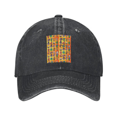 Zooba Battle Arena Denim Cap Casual Baseball Caps