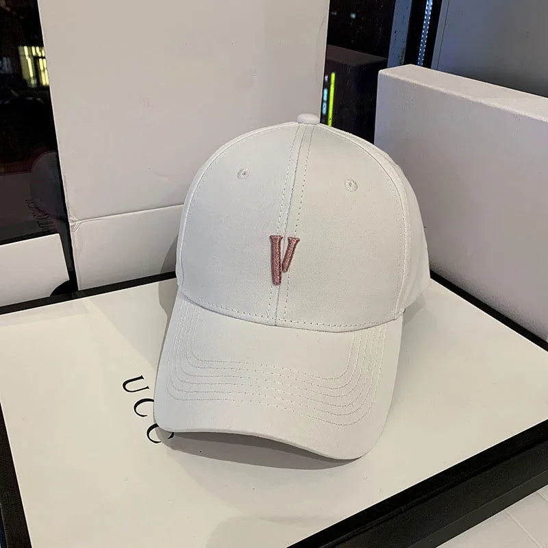 New Fashion Large Size Women Street Show Face Small Sun-Shading Baseball Cap