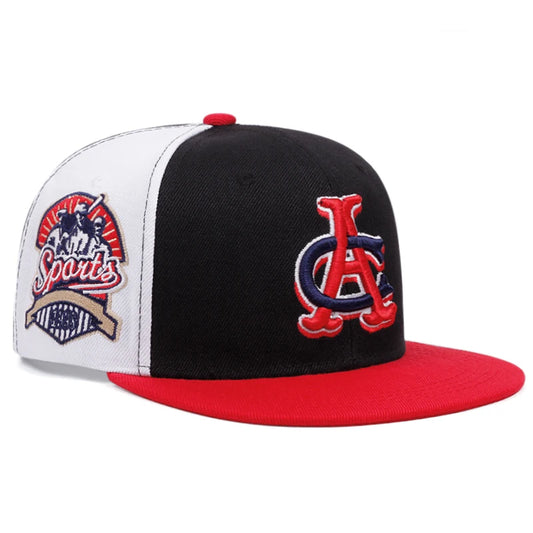 New Ca Letter Embroidery Plain Cap