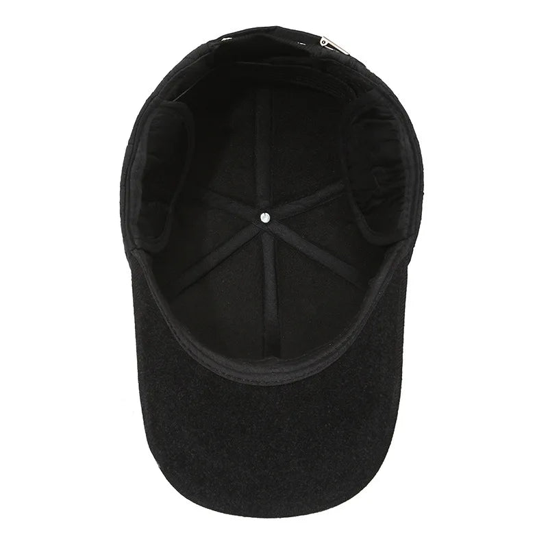 Outdoor Thick & Warm  Earmuffs Baseball Cap