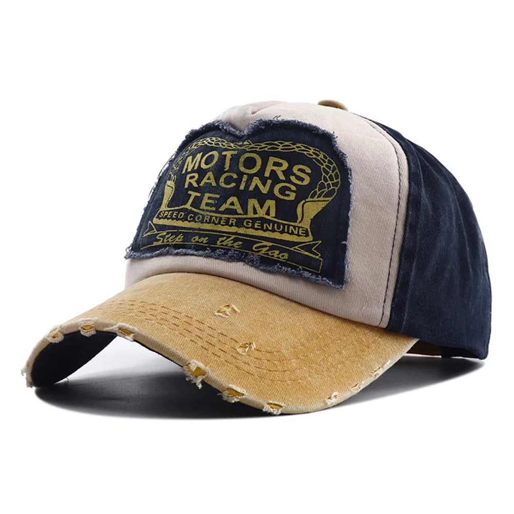 2025 New Casual Letter Print 5 Panel Baseball Cap