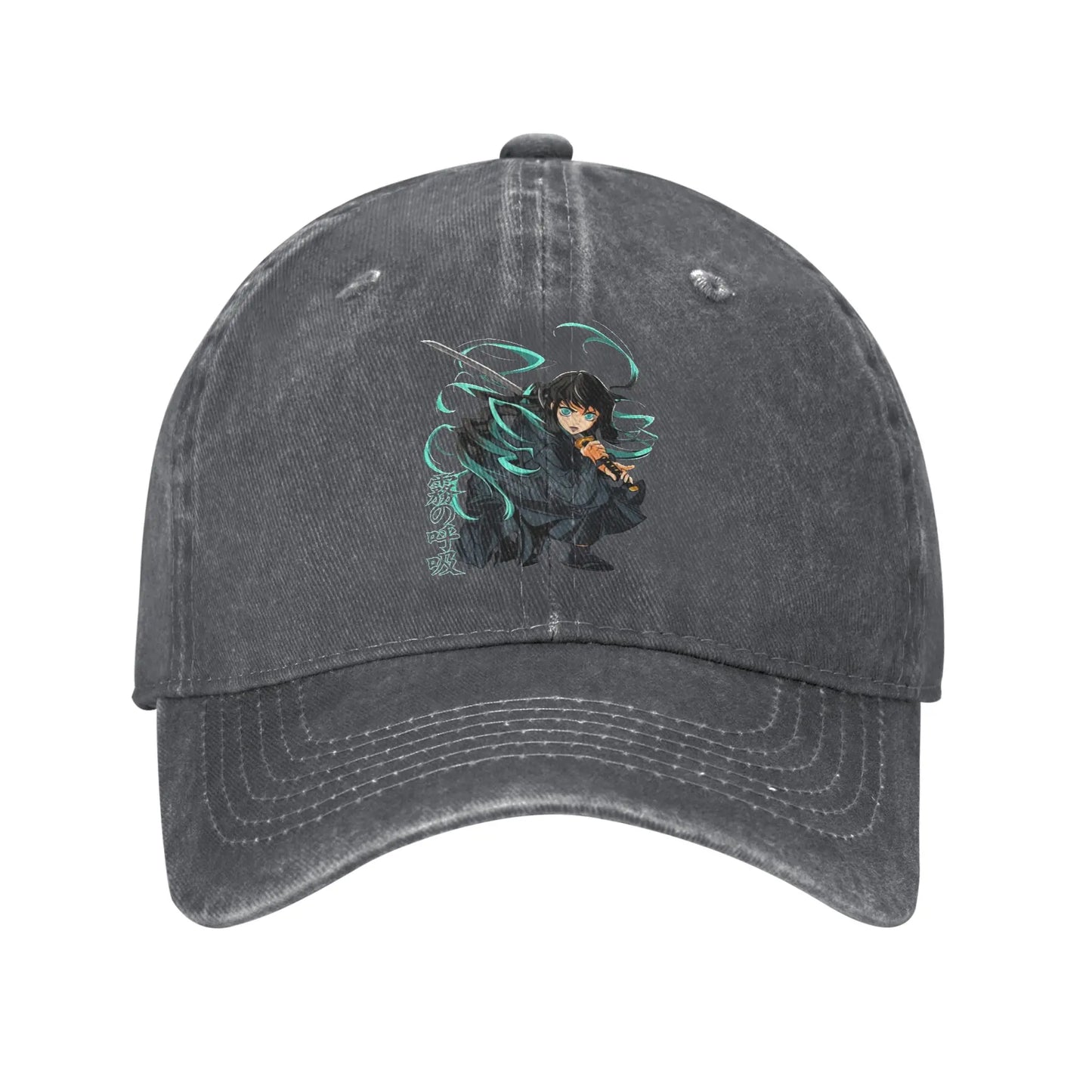 Mist Breathing Baseball Caps Peaked Cap Demon Slayer