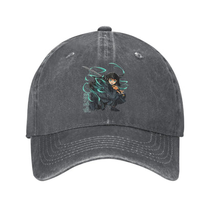Mist Breathing Baseball Caps Peaked Cap Demon Slayer
