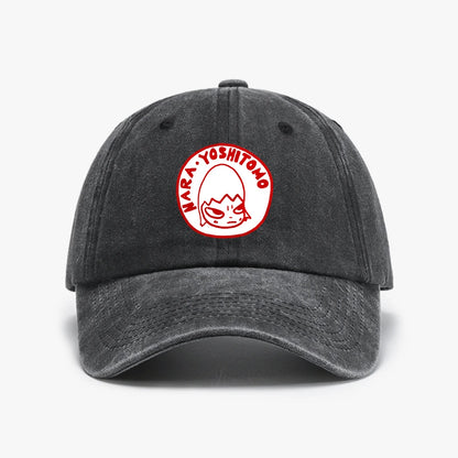 Nara Yoshitomo Print Baseball Cap