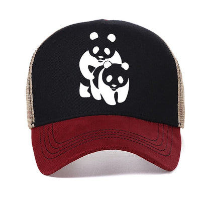 WWF Wrestling Panda Comedy Baseball Cap