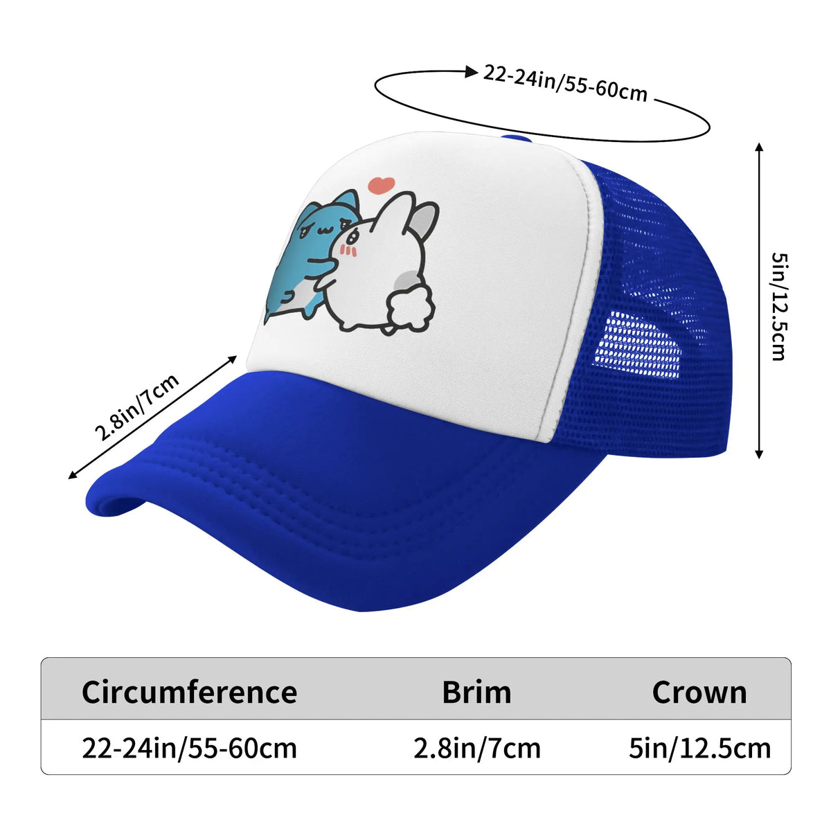 Bugcat Capoo Cat Capoo Mesh Baseball Caps