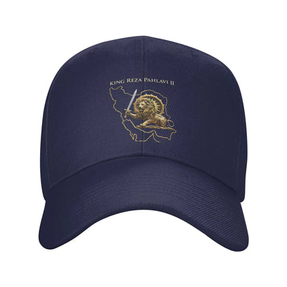 King Reza Pahlavi Iran Casual Baseball Cap