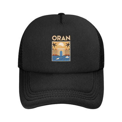 Urban Cityscape Landmark Algeria Algerian Mesh Baseball Cap
