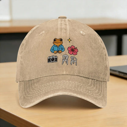 Rapper B-Bad B-Bunny DTMF World Tour Washed Baseball Cap