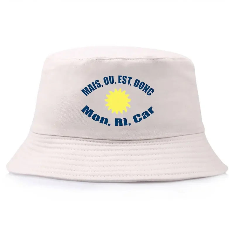 Mais Ou Est Dong Mon Ri Car Reversible Bucket Hat Woman Man