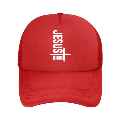 Jesus Is King Print Unisex Baseball Cap