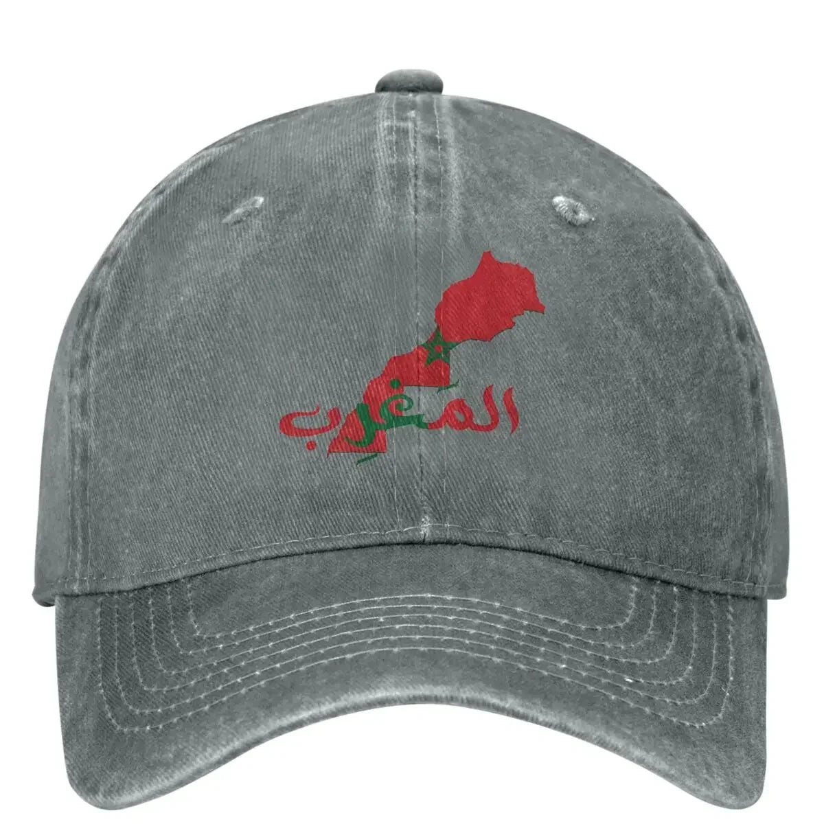 Morocco Map And Flag Casual Baseball Cap