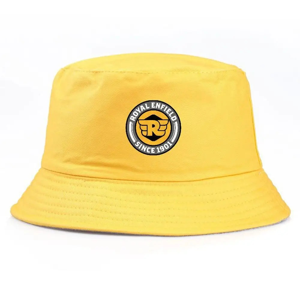 Royal Enfield Summer Bucket Hat Cotton Fisherman Hats For Men Women
