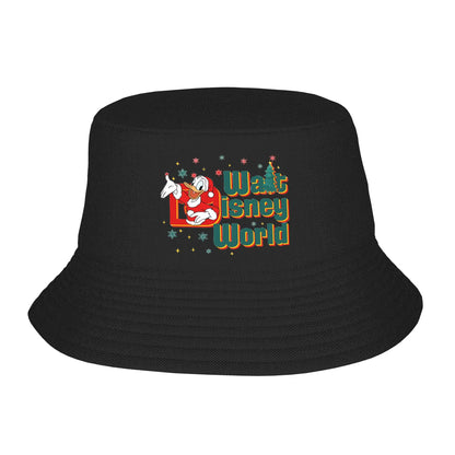 Unisex Bucket Hats Cartoon Donald Duck Vintage Beach Hatwear