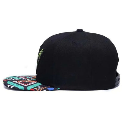 Unisex Green Fingers 6 Embroidery Hip-hop Hats Adjustable Baseball Caps Snapback Hat
