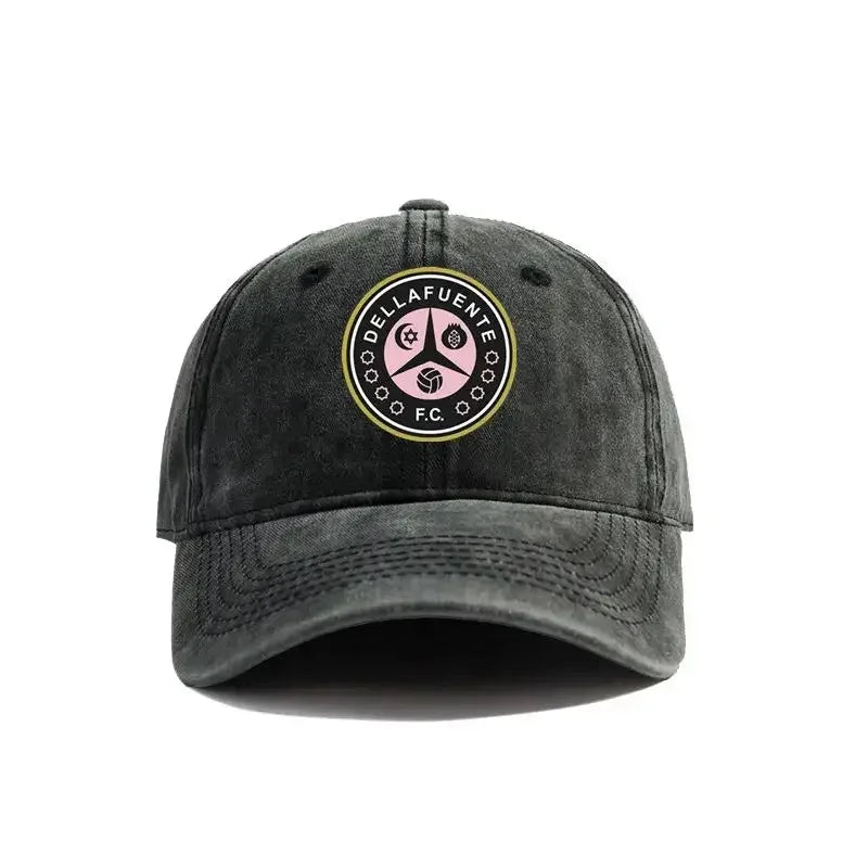Dellafuente FC Baseball Cap Summer Distressed Dad Hats Men