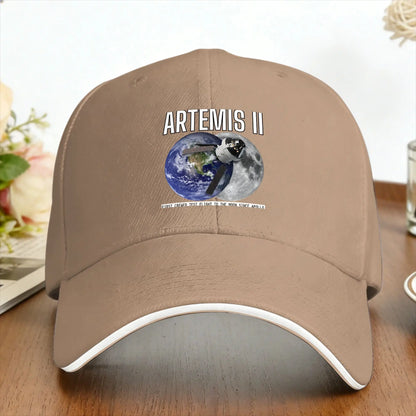 Artemis 2 Moon Mission First Crewed Flight Since Apollo Sun Baseball Cap