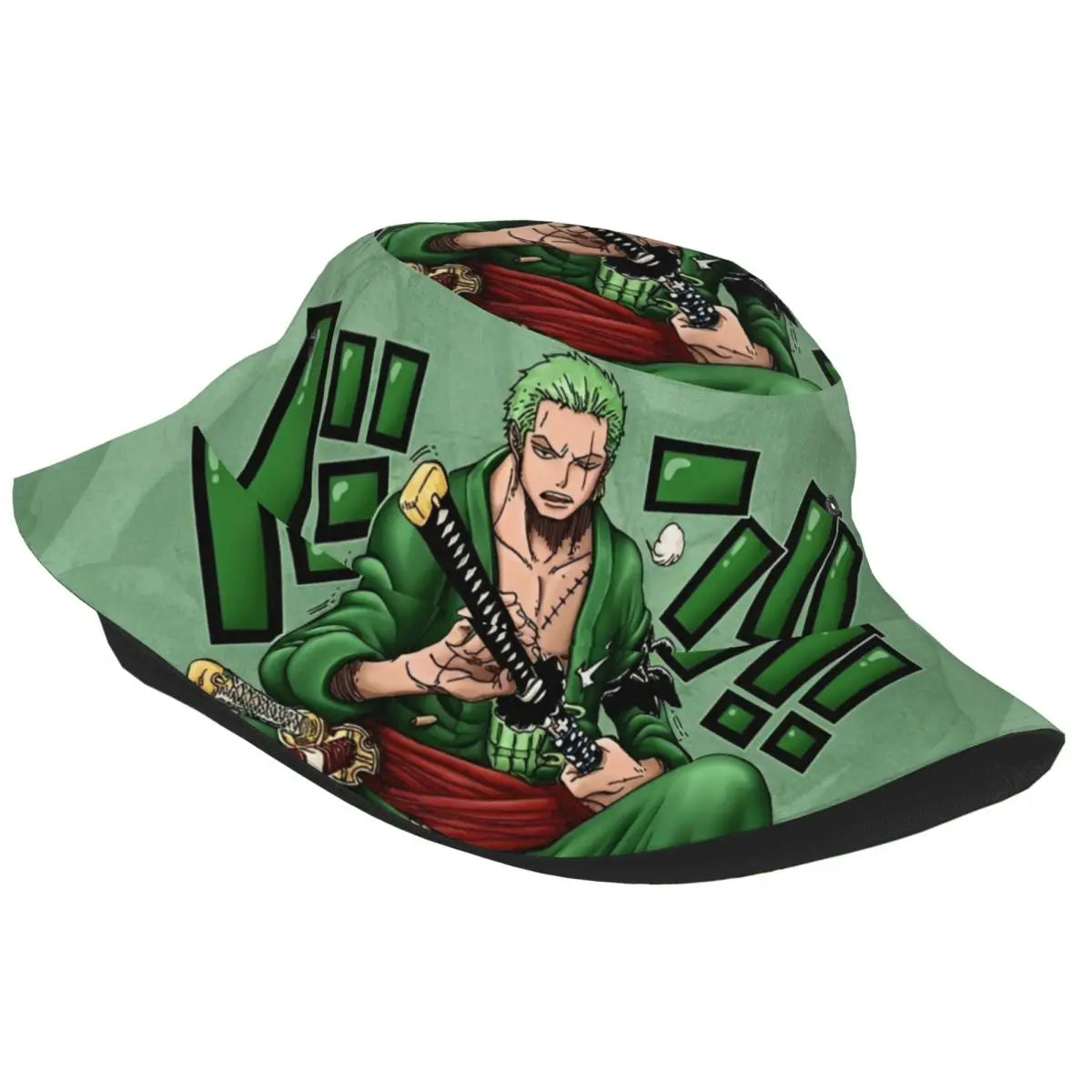 One Piece Anime Zoro Merchandise Bucket Hat