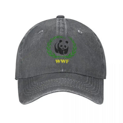 Vintage WWF Cute Panda Baseball Cap