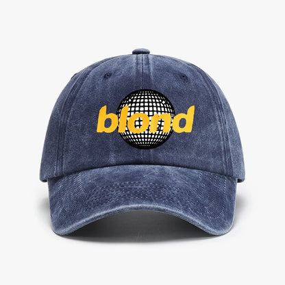 Blonde Open Ocean Baseball Cap
